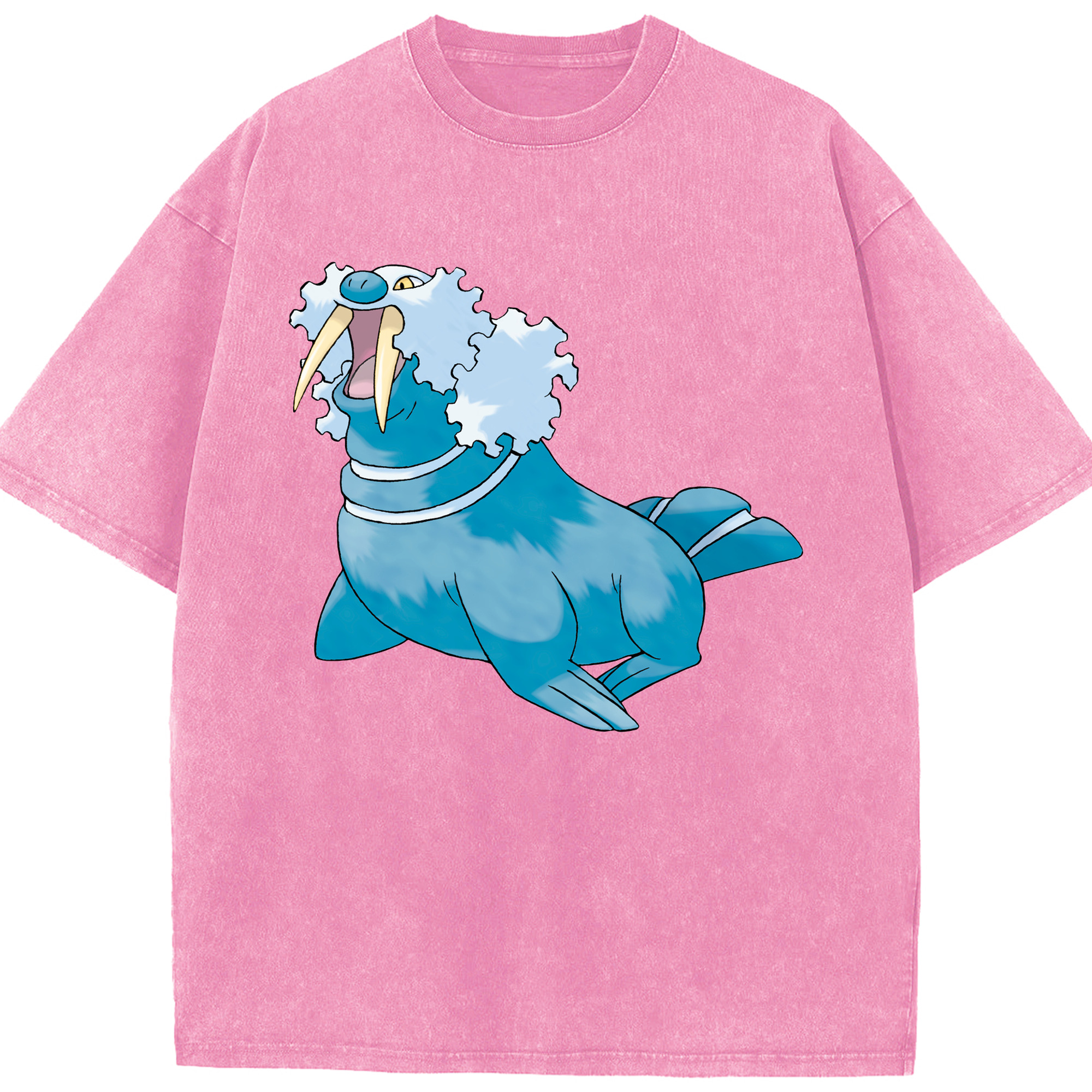 （画像用） ポケットモンスター Pokémon 綿100% ヴィンテージ風 半袖Tシャツ（フロントプリント）